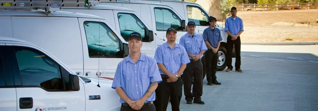 KIC Refrigeration crew ready for Mini Split Repair jobs across Southlake