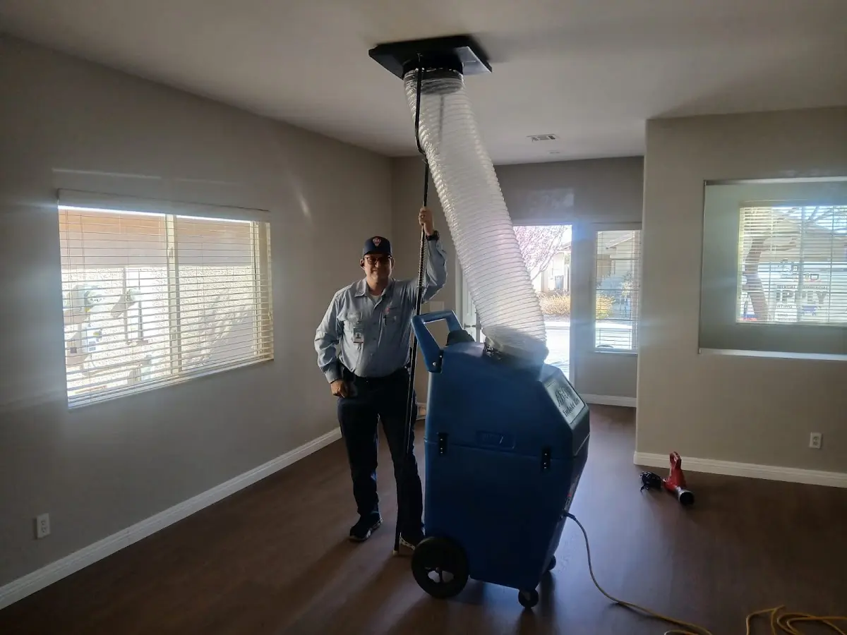 Professional Dryer Vent Cleaning work inside a Southlake home
